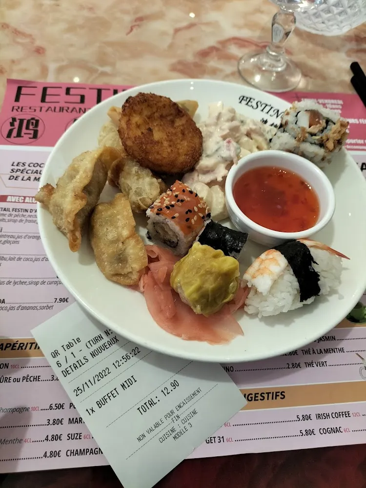 Gyozas Assortiment Vapeurs